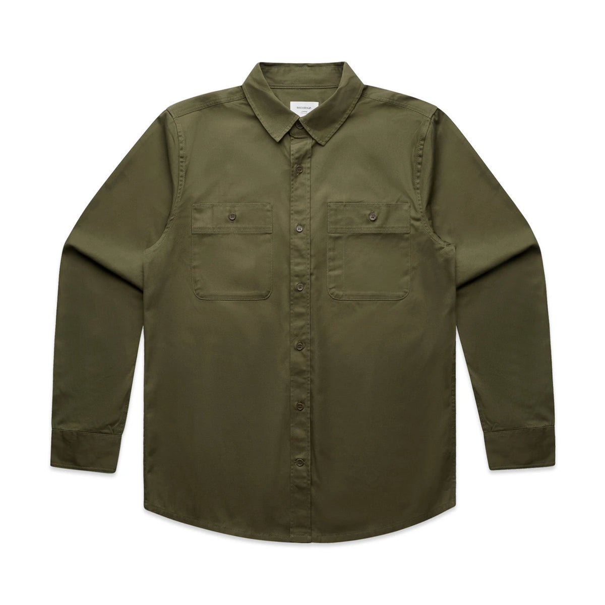 Work Shirt 5422S - Army - Front