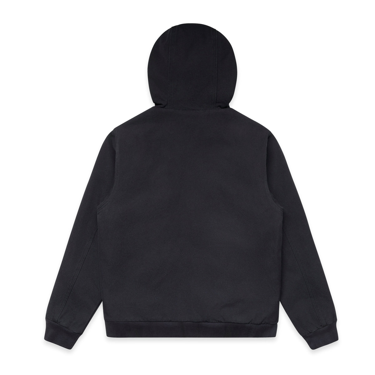Canvas Bomber Hood Jacket 5532 - Ink Blue - Back