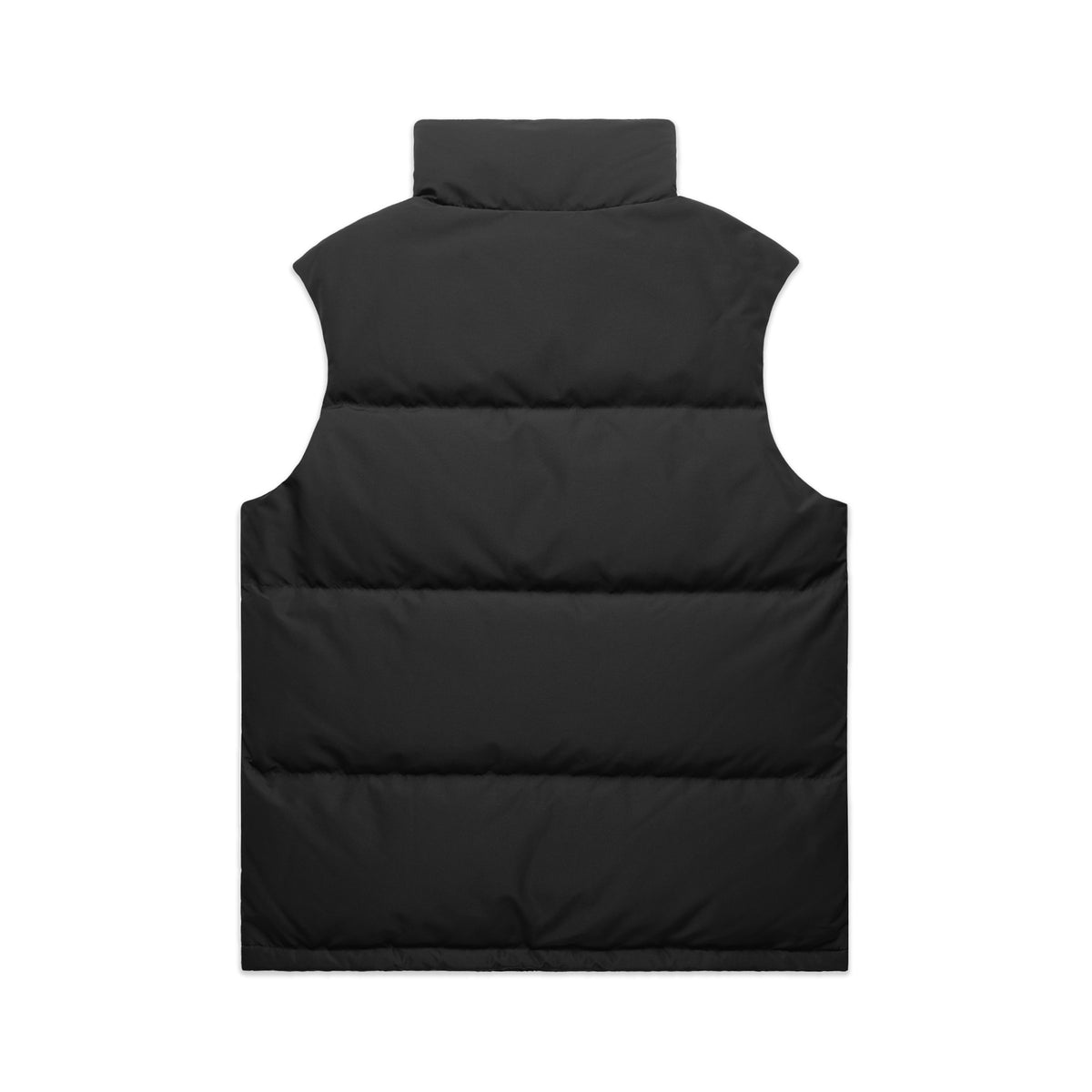 Puffer Vest 5592 - Black - Back