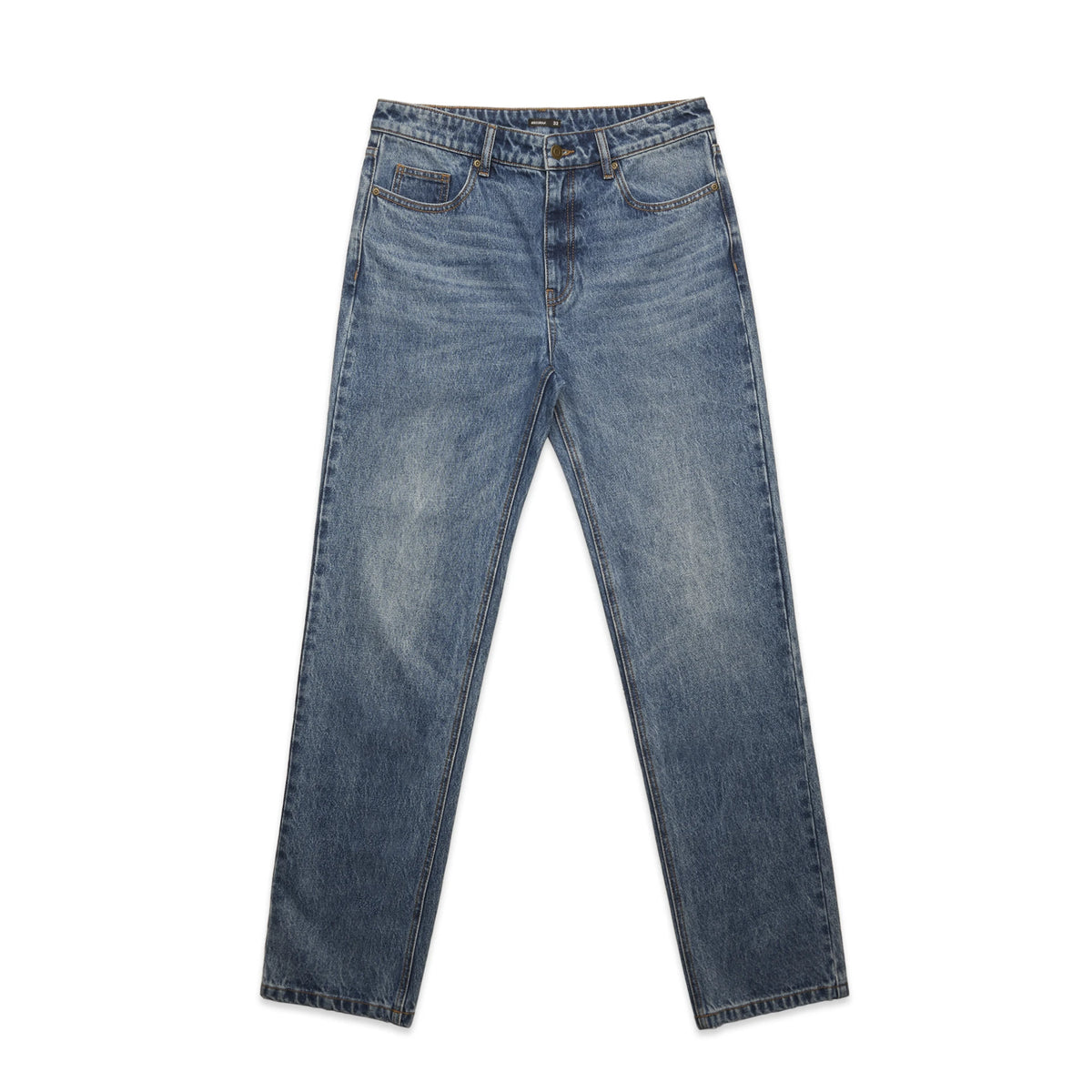 Straight Jeans 5830 - Washed Blue - Front