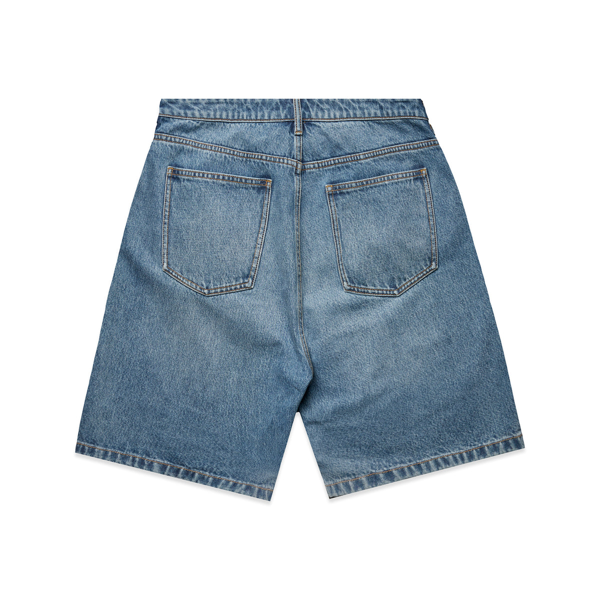 Denim Shorts 23" 5831 - Washed Blue - Back