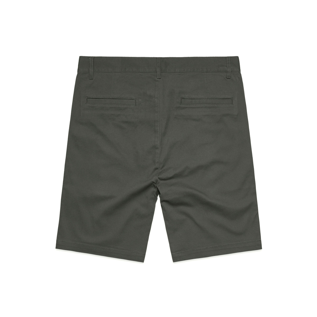 Plain Shorts 19" 5902S - Charcoal - Back