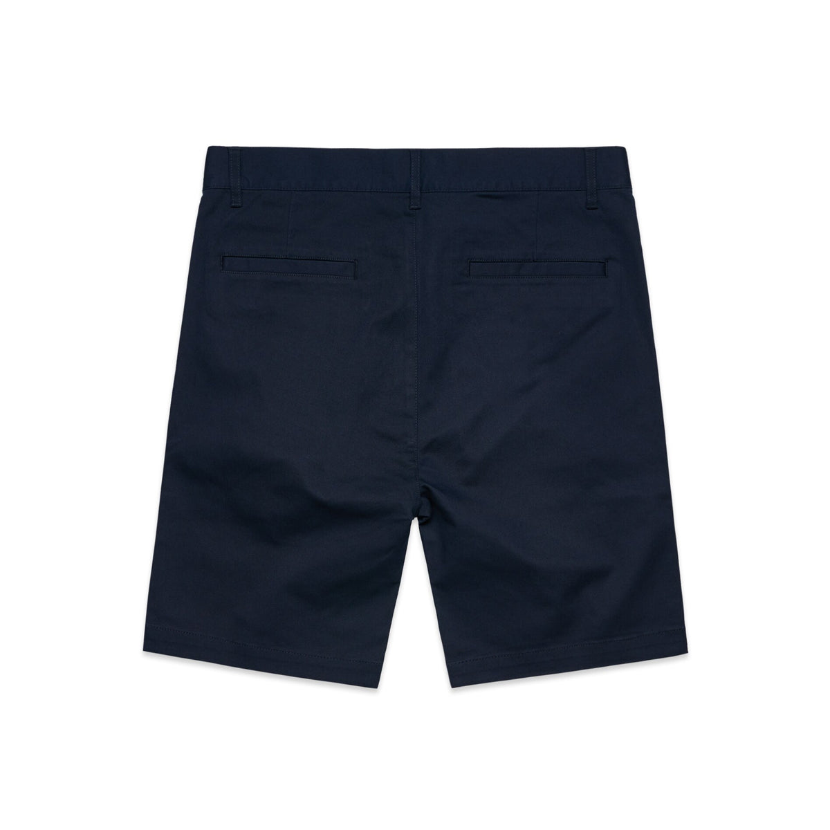 Plain Shorts 19" 5902S - Navy - Back