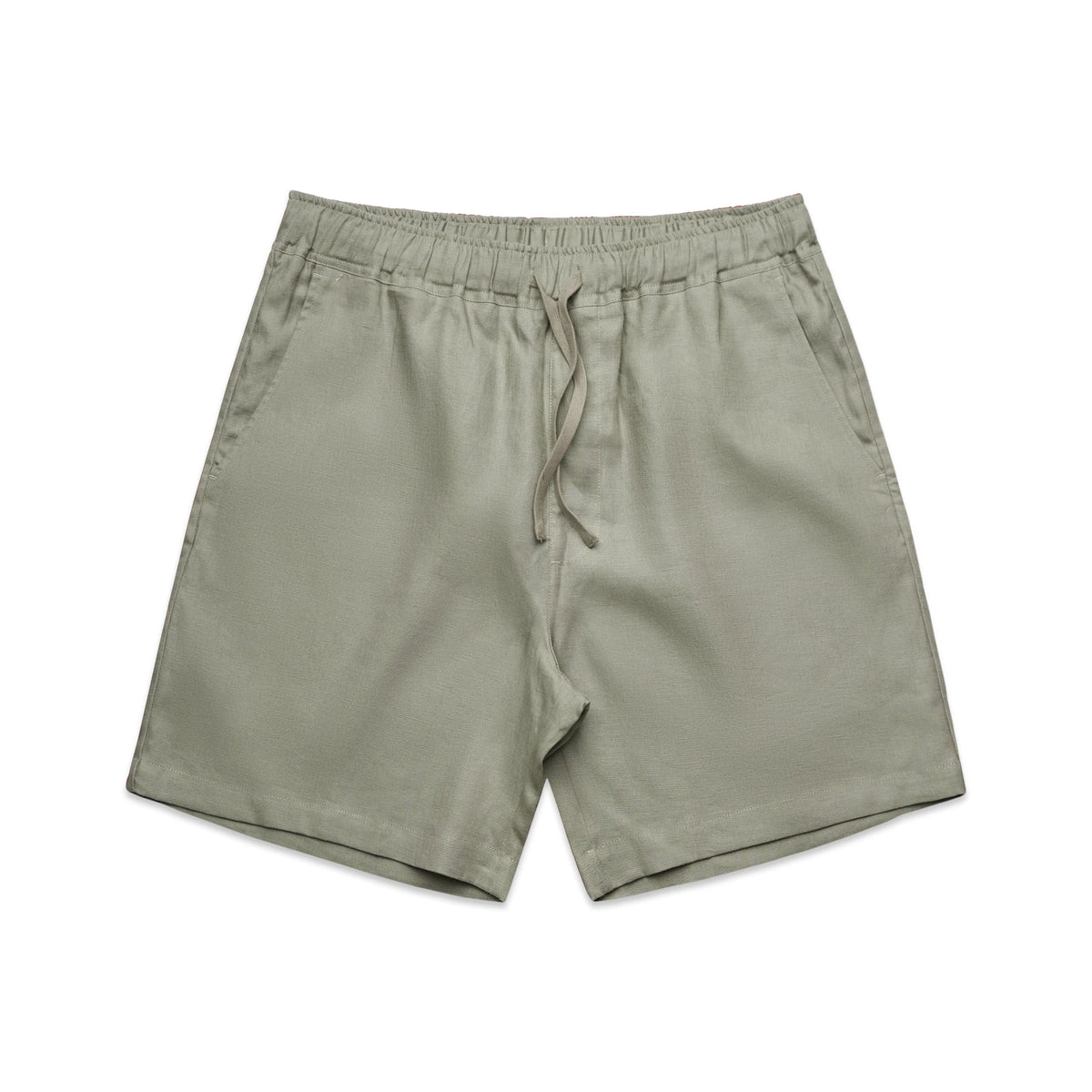 Linen Shorts 18" 5919 - Eucalyptus - Front