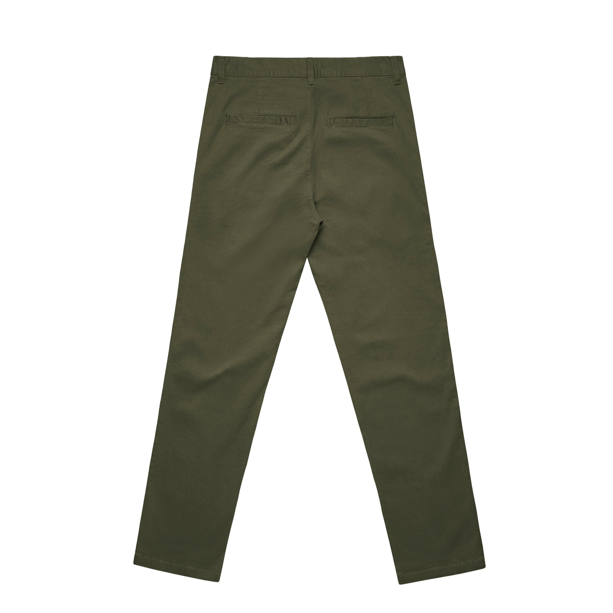 Straight Pants 5930 - Army - Back