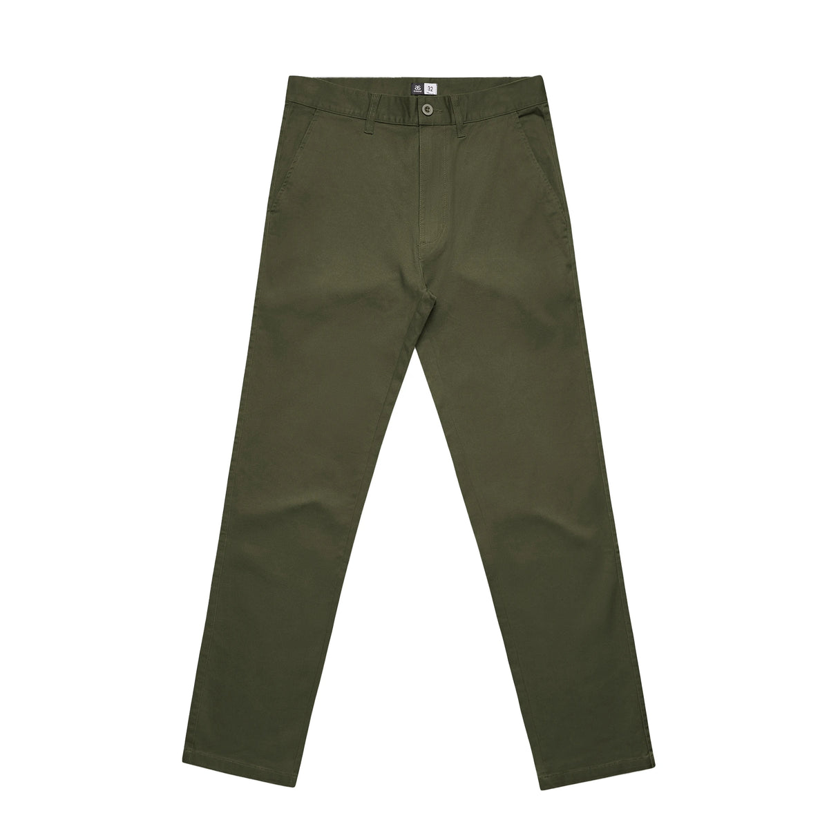 Straight Pants 5930 - Army - Front