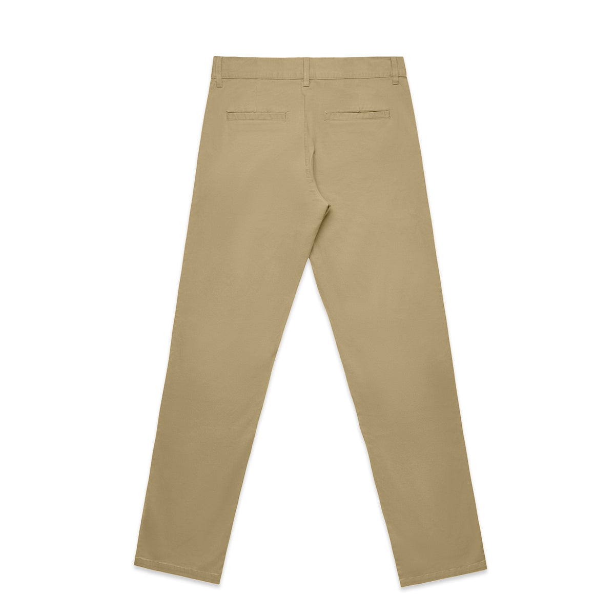 Straight Pants 5930 - Khaki - Back
