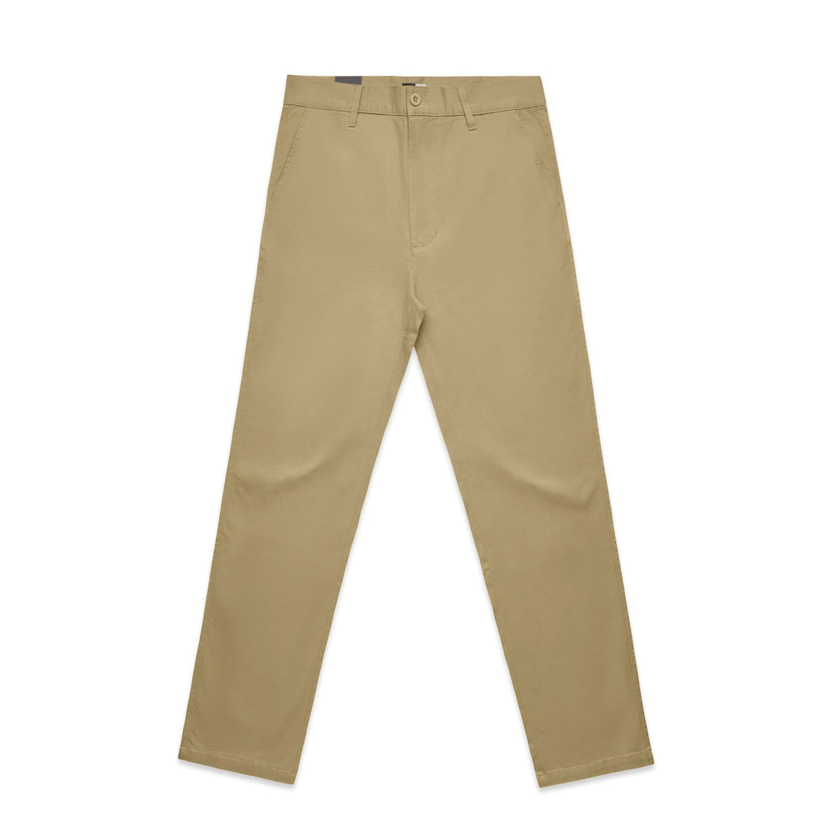 Straight Pants 5930 - Khaki - Front