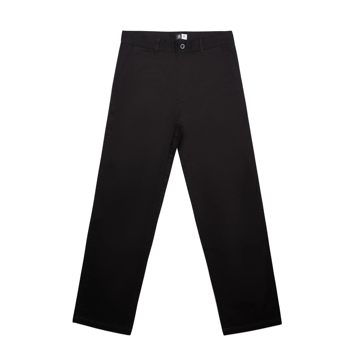Relaxed Pants 5931S - Black - Front