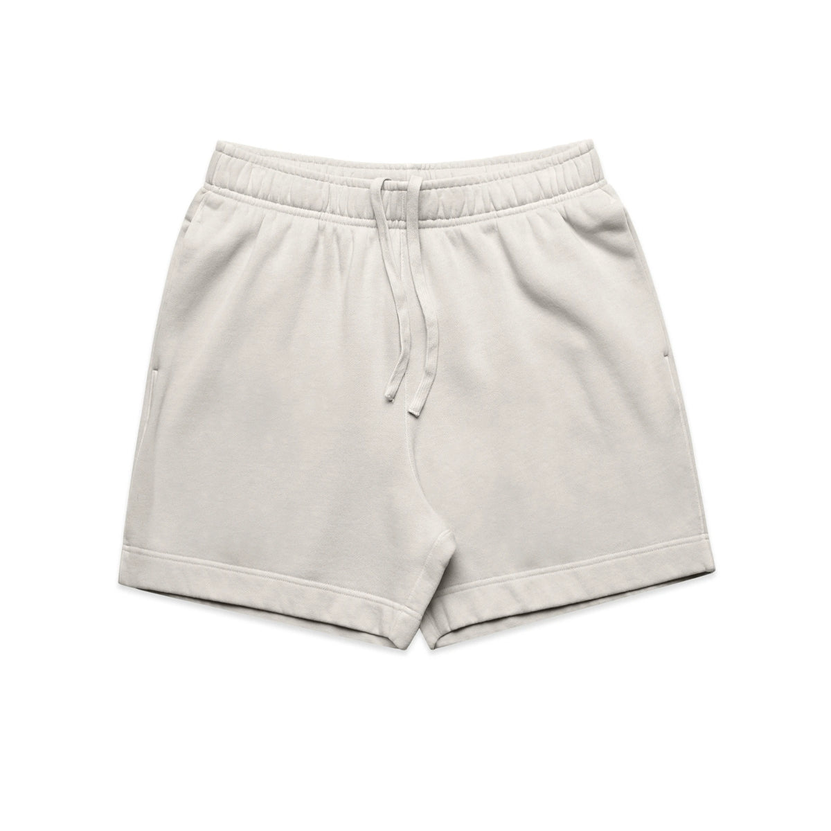 Relax Faded Track Shorts 18" 5939 - Faded Bone - Front