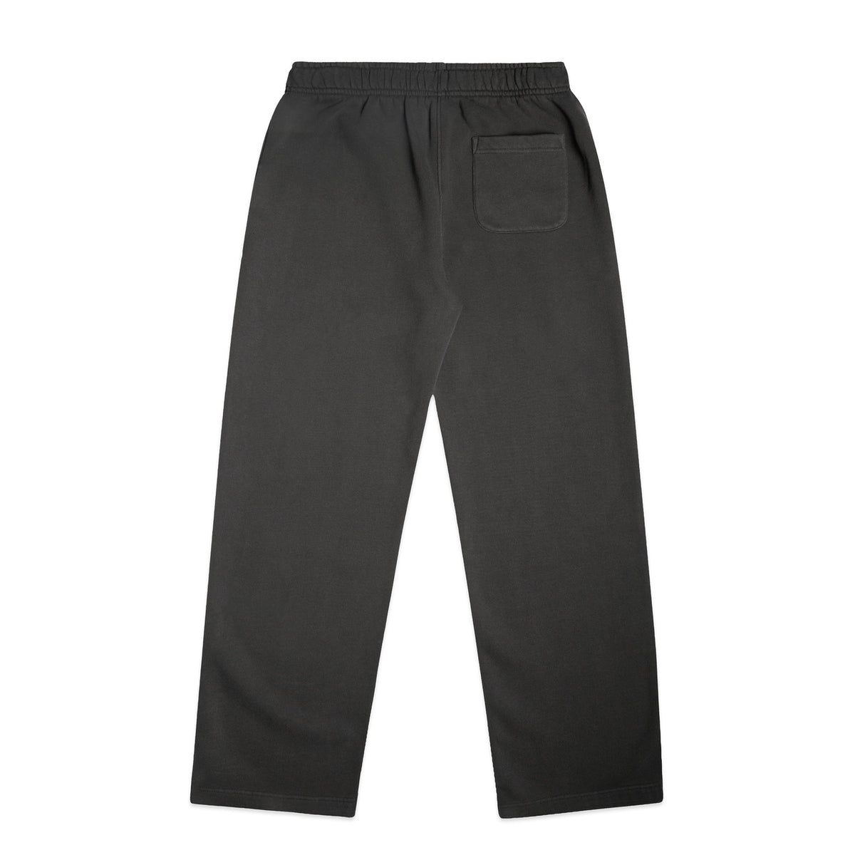 Relax Faded Cuffless Track Pants 5940 - Faded Black - Back