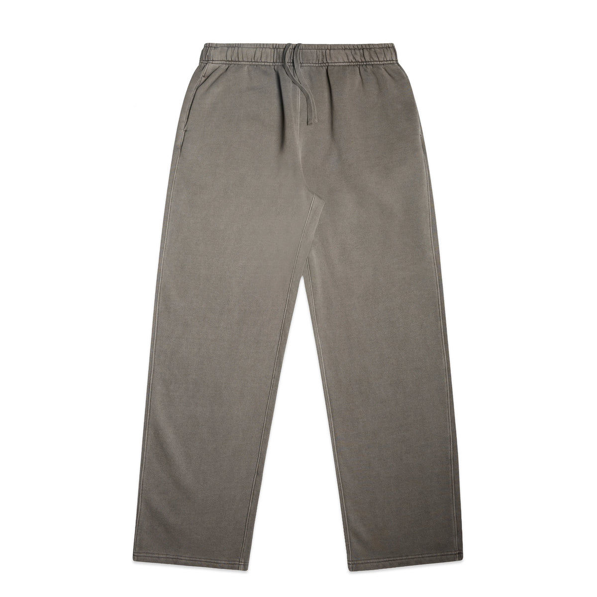 Relax Faded Cuffless Track Pants 5940 - Faded Grey - Front