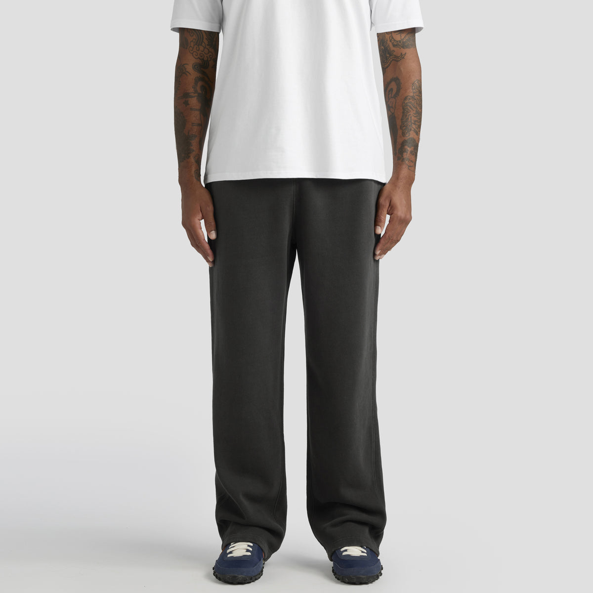 Relax Faded Cuffless Track Pants 5940