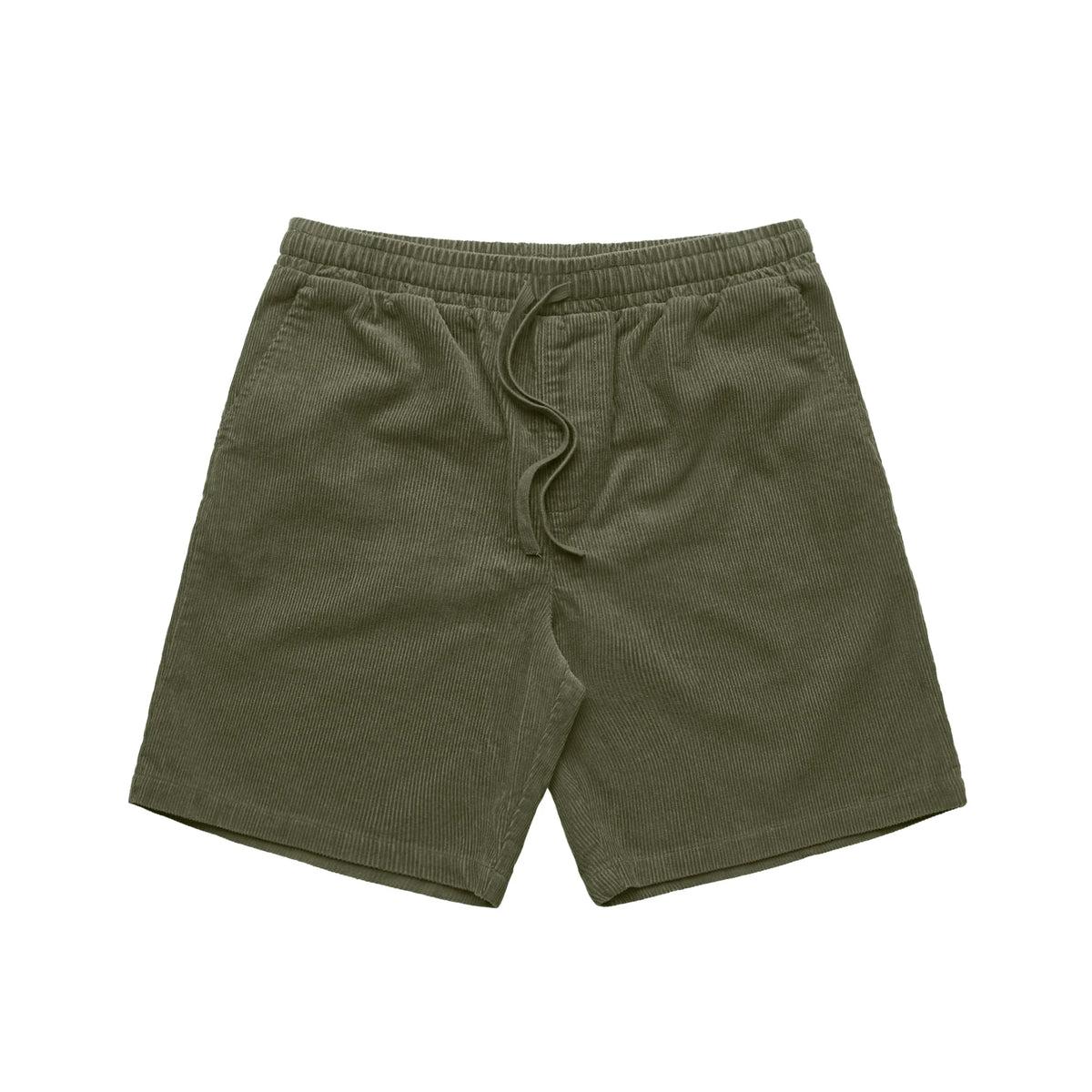 Cord Shorts 18" 5941S - Army - Front
