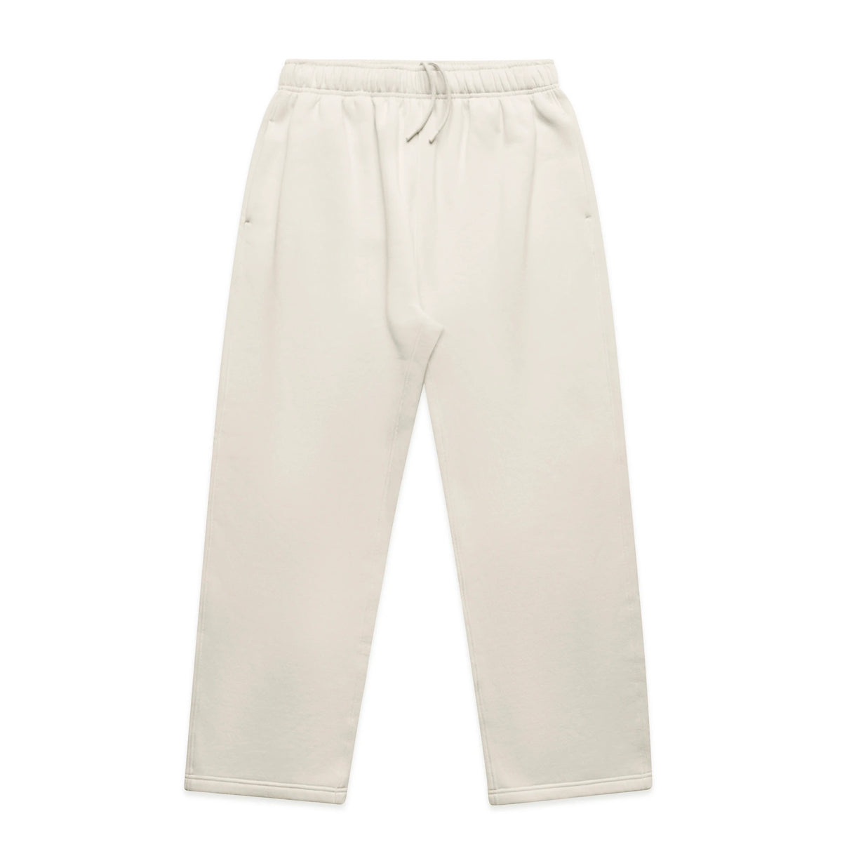 Relax Cuffless Track Pants 5942 - Bone - Front