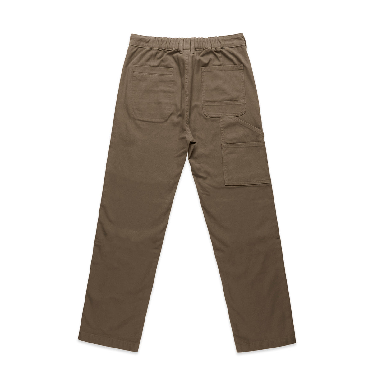 Canvas Pants 5982 - Walnut - Back