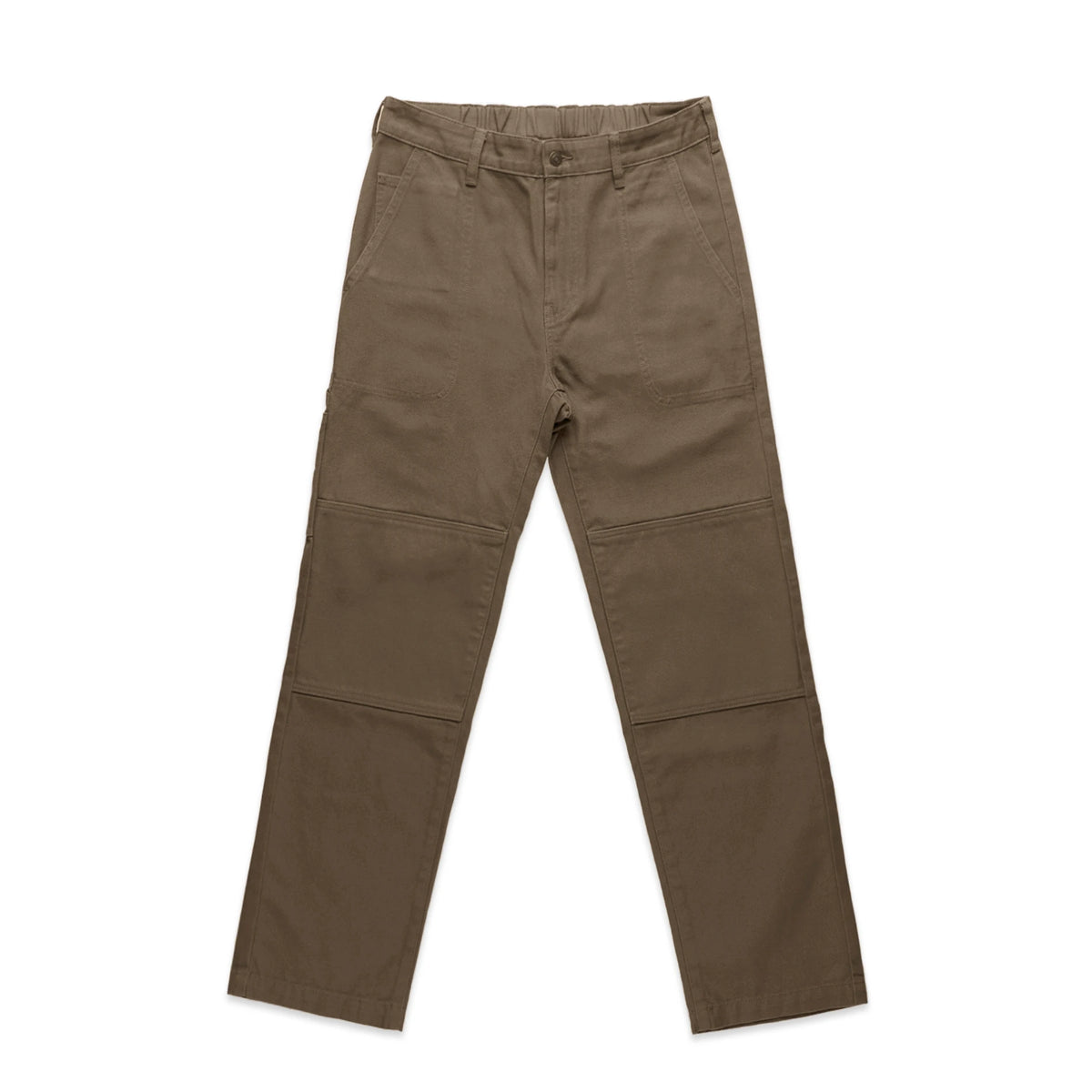 Canvas Pants 5982 - Walnut - Front
