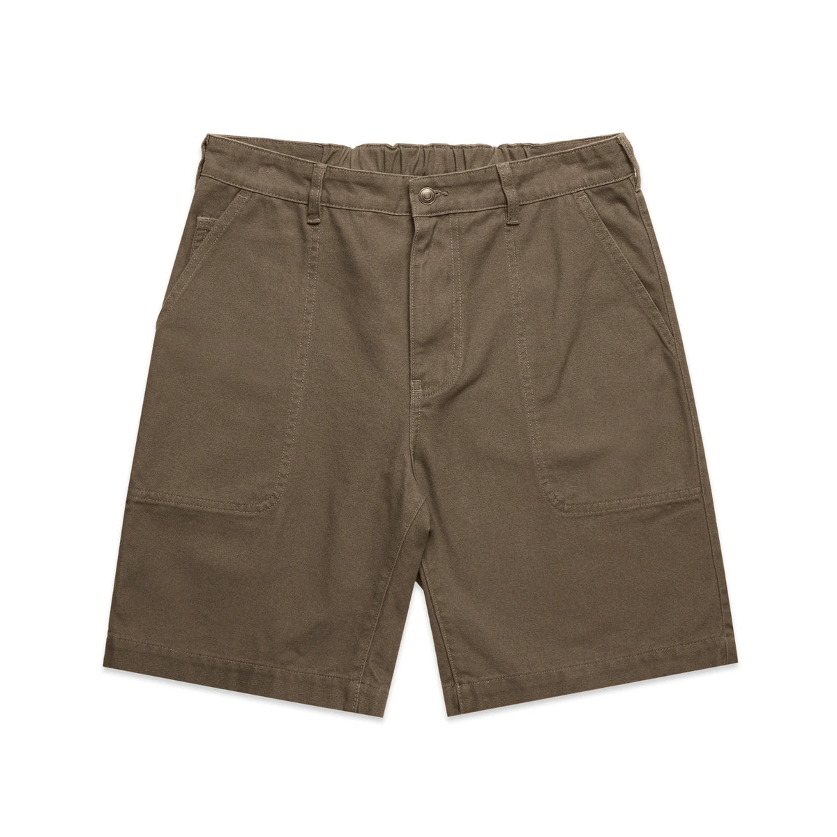 Canvas Shorts 20" 5983 - Walnut - Front