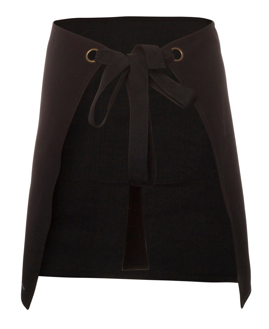 JB's Waist Canvas Apron (Including Strap) - Black - Back