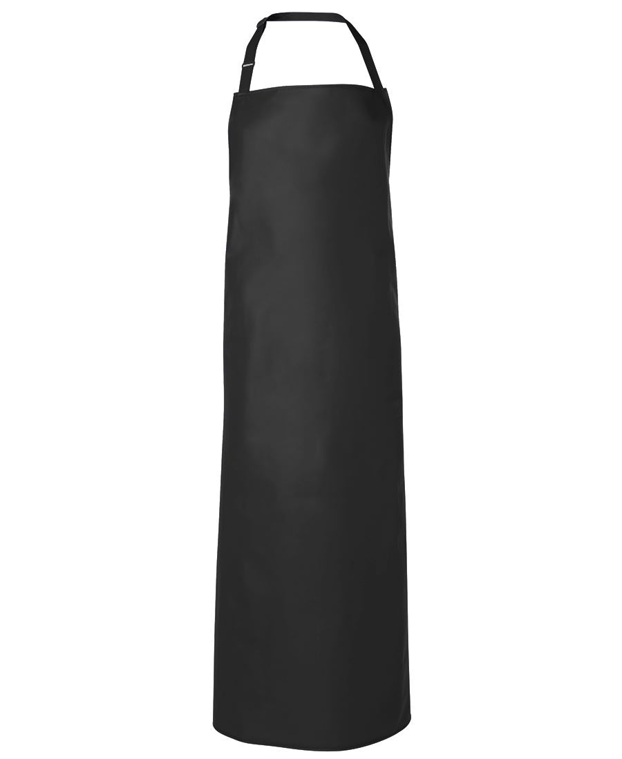 JB's 490gsm Vinyl 90x120 Apron - Black - Front