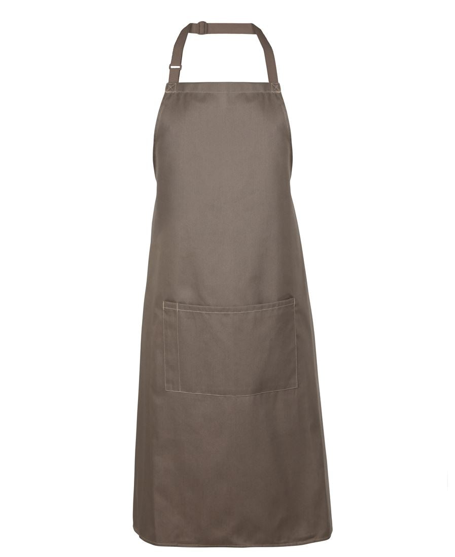 JB's Apron With Pocket - Latte - Front