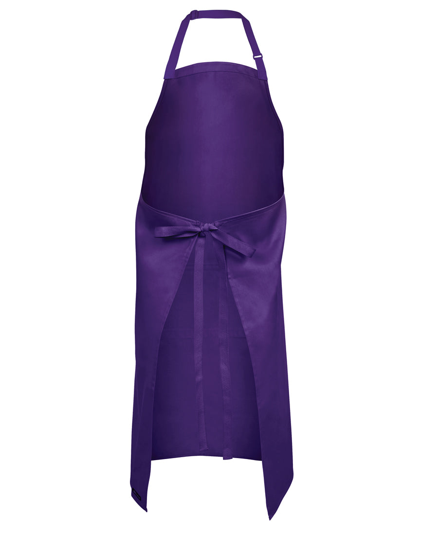 JB's Apron With Pocket - Purple - Back