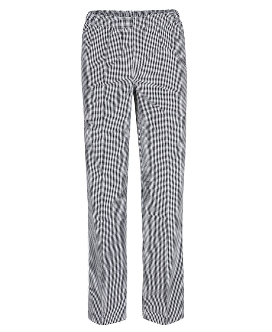 JB's Ladies Elasticated Pant - Check - Front