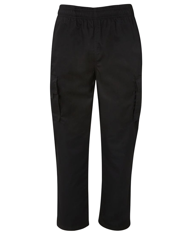 JB's Elasticated Cargo Pant - Black - Front