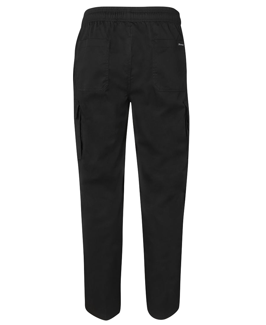 JB's Elasticated Cargo Pant - Black - Back
