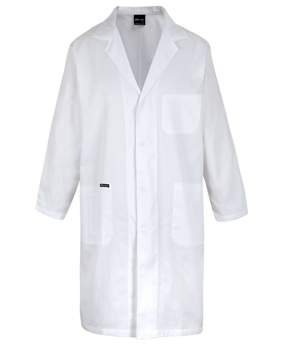 JB's Food Industry Dust Coat - White - Front