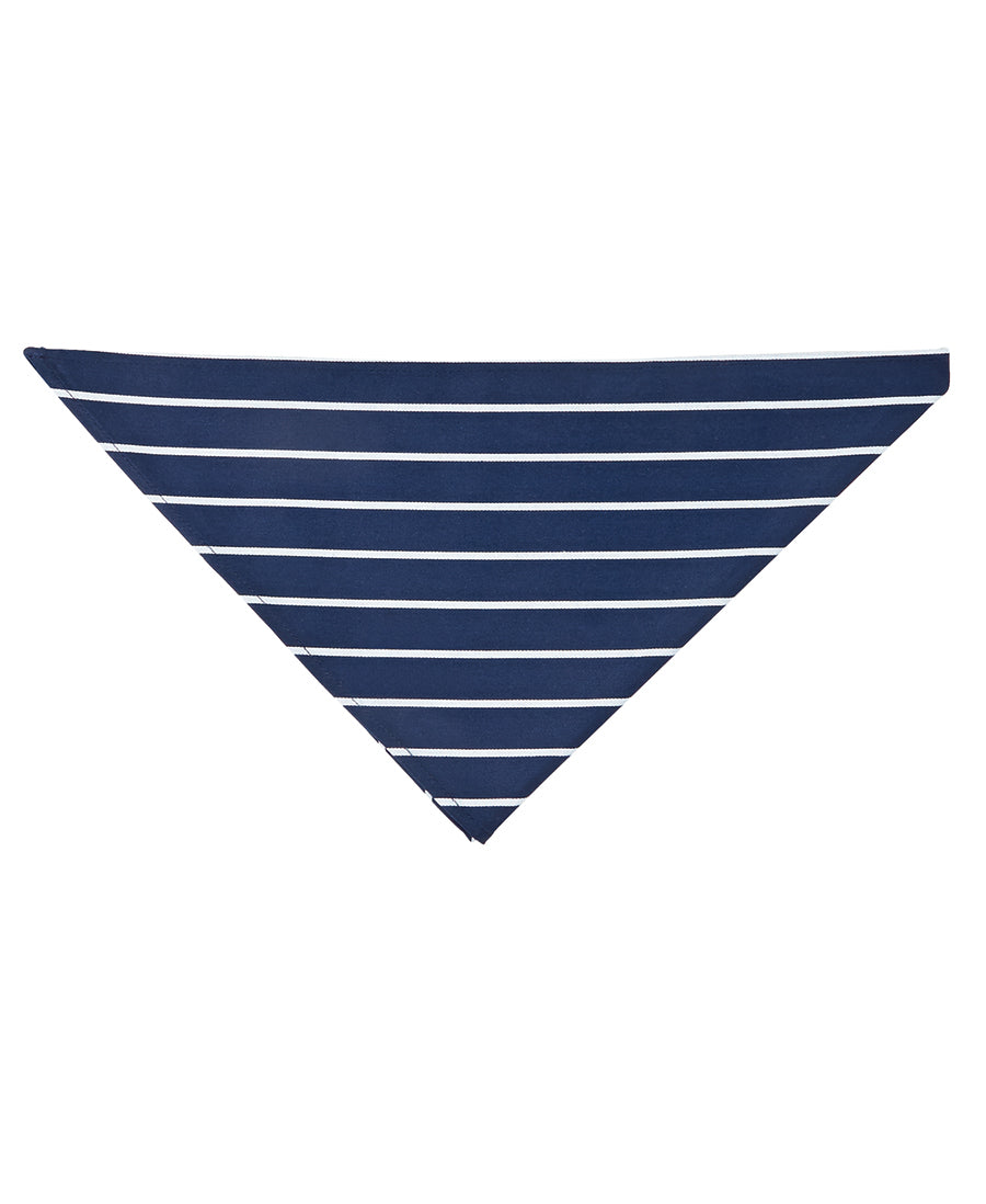 JB's Chef's Scarf - Navy/White - Front