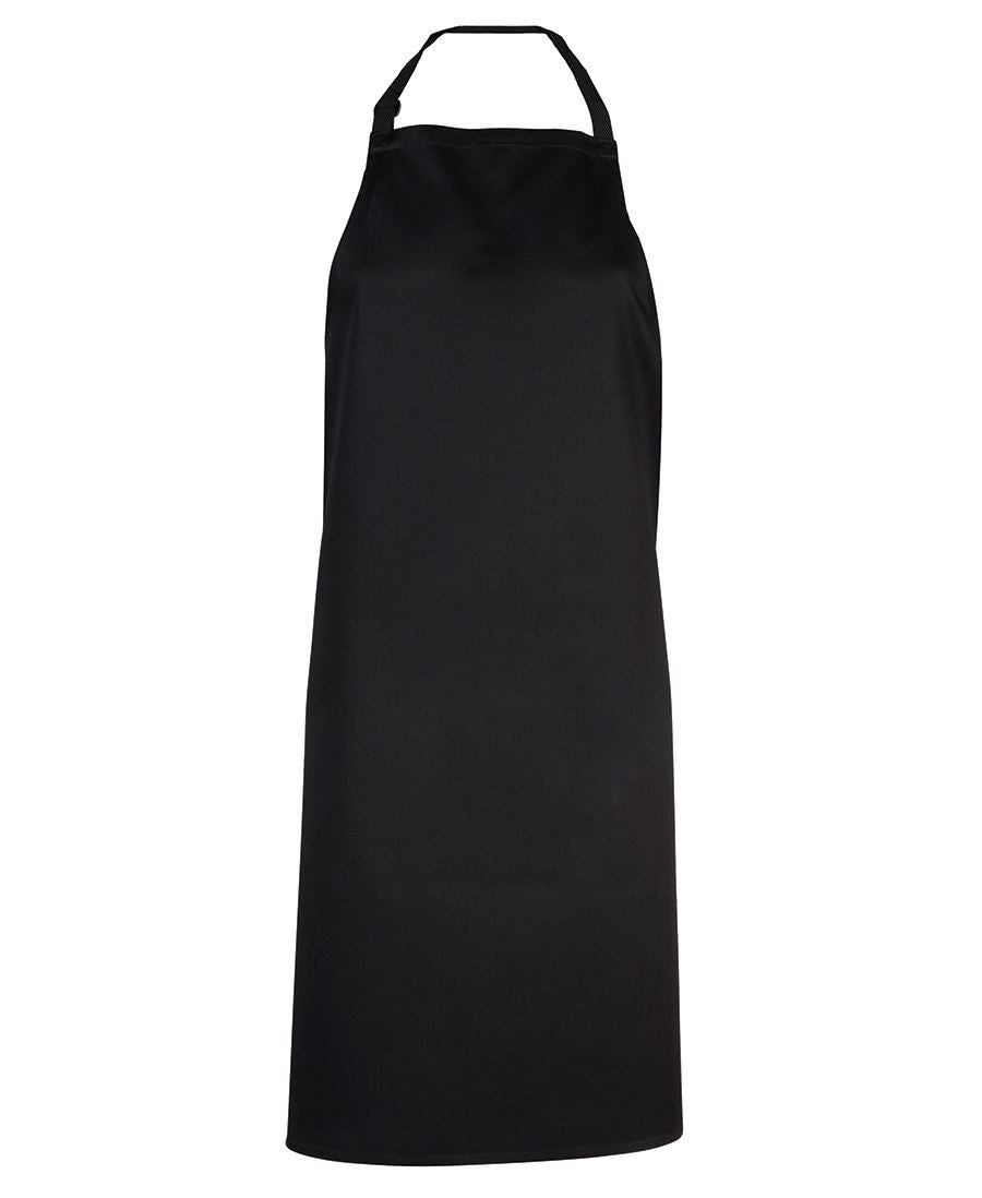 JB's Apron Without Pocket - Black - Front