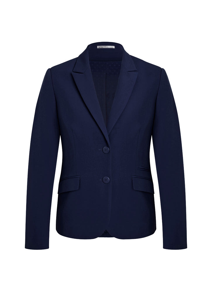 Siena Womens Mid Length Jacket - Marine - Front