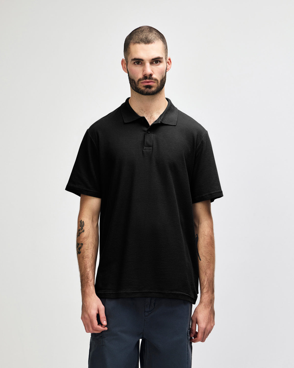 Gildan Softstyle 64800 Polo Shirt - Black