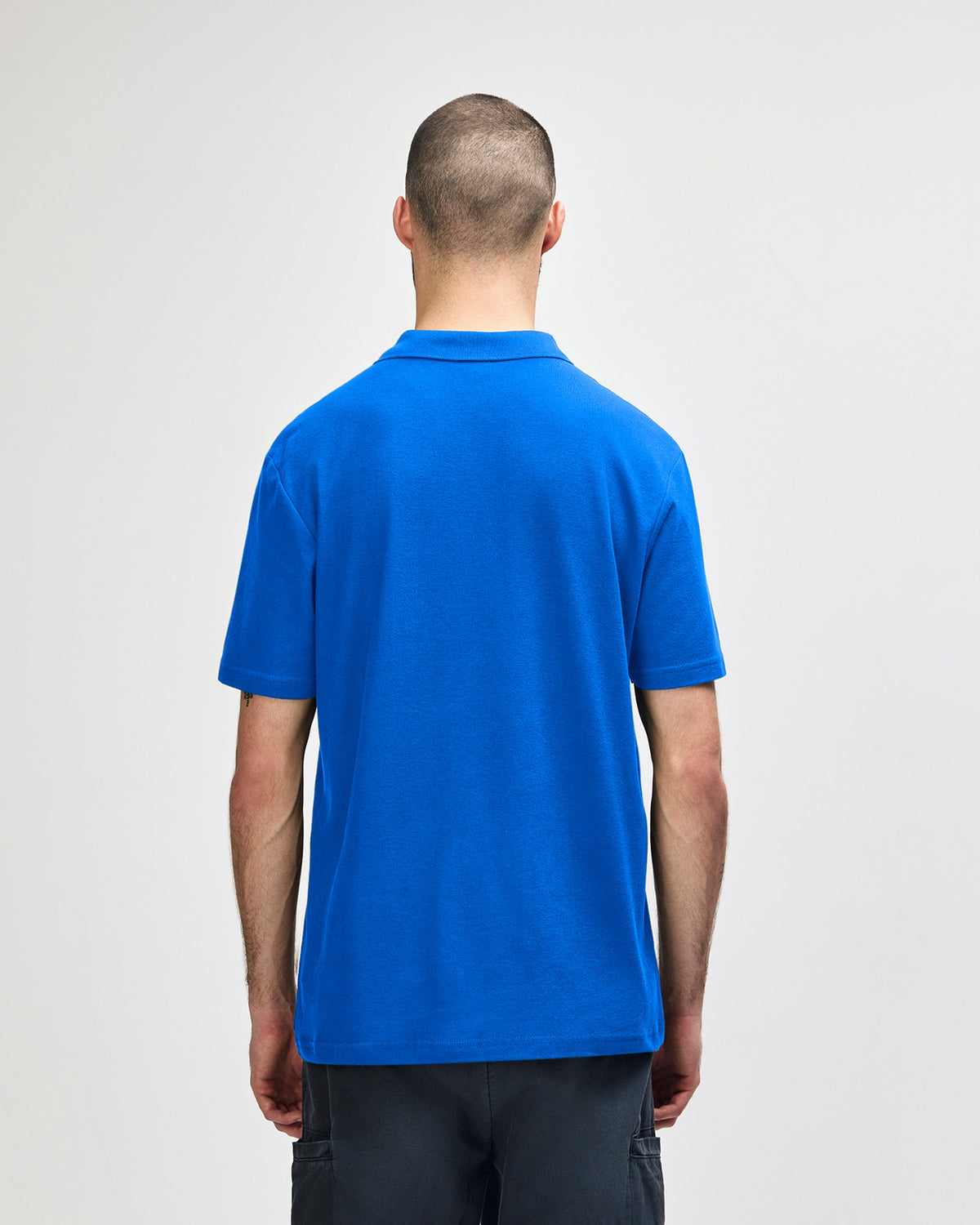 Gildan Softstyle 64800 Polo Shirt - Royal - Back