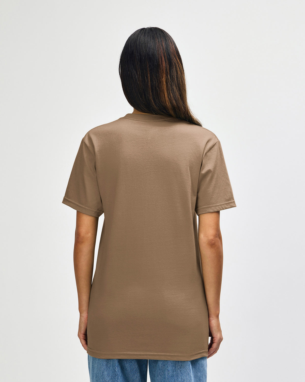 Gildan Softstyle 65000 T-Shirt - Brown Savana - Back