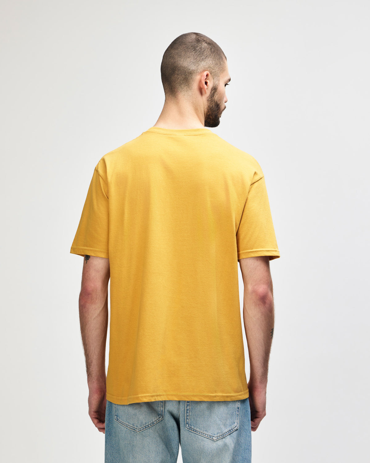 Gildan Softstyle 65000 T-Shirt - Mustard - Back