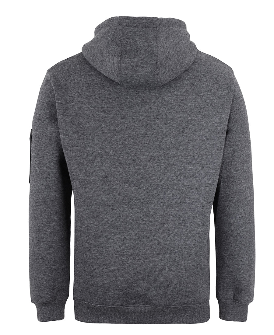 JB's 350 Premium Trade Hoodie - Charcoal Marle/Black - Back