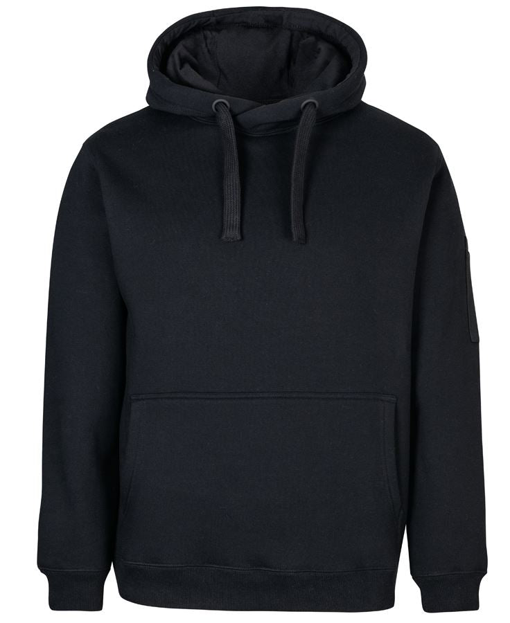 JB's 350 Premium Trade Hoodie - Black/Black - Front