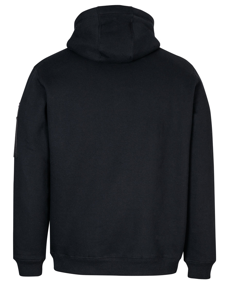 JB's 350 Premium Trade Hoodie - Black/Black - Back
