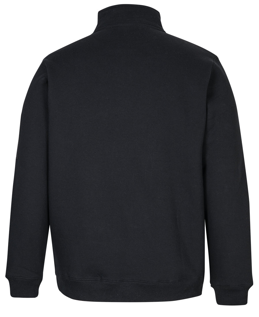 JB's 350 Premium Trade 1/2 Zip Fleece - Black/Black - Back