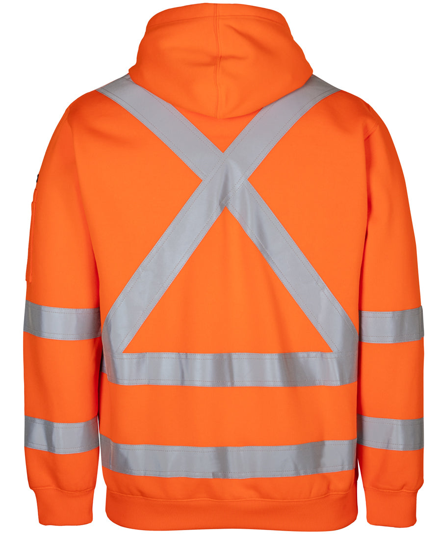 JB's NSW/QLD Rail (D+N) X-Back Hoodie - Orange - Back