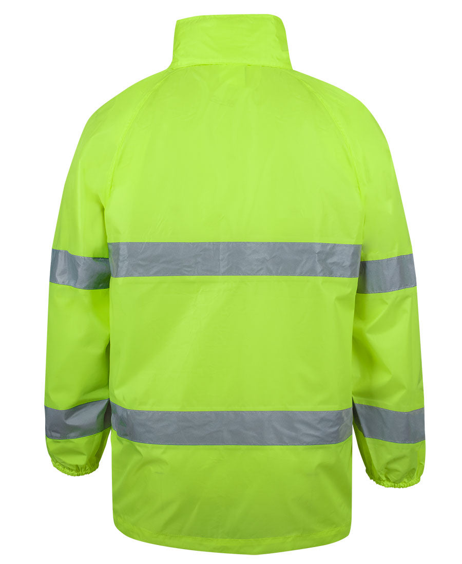 JB's Hi Vis (D+N) Bio-Motion Jacket - Lime - Back