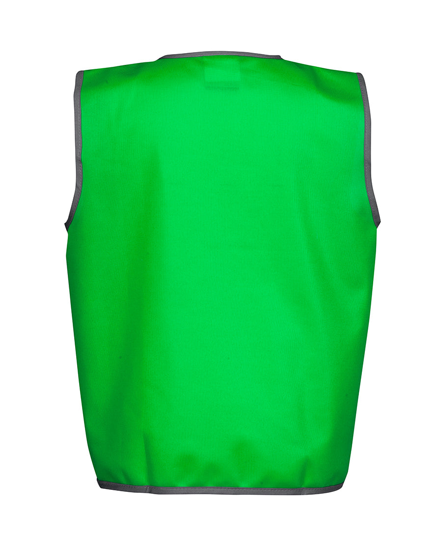 JB's Kids Coloured Tricot Vest - Pea Green - Back