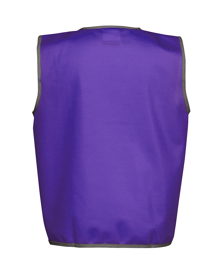 JB's Kids Coloured Tricot Vest - Purple - Back