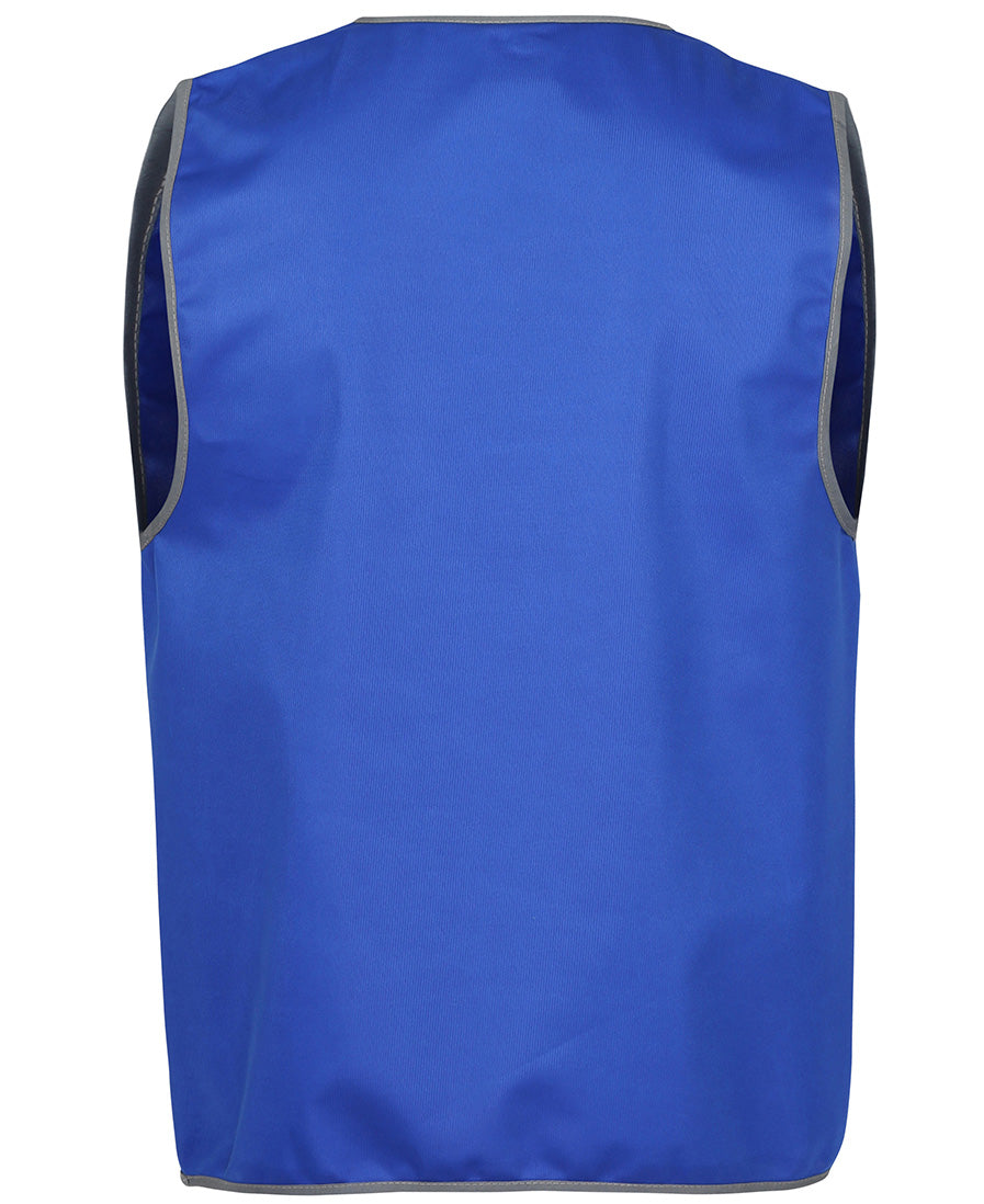 JB's Coloured Tricot Vest - Royal - Back
