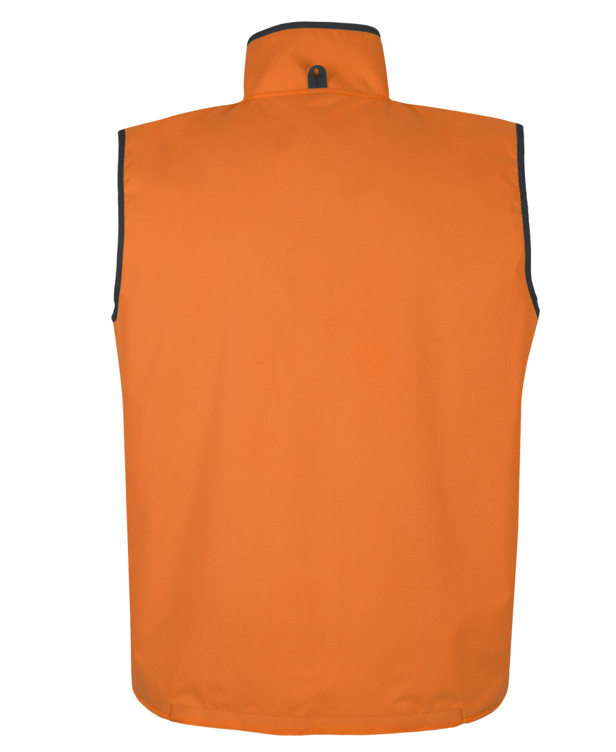 JB's Hi Vis 4602.1 Reversible Vest - Orange/Navy - Back