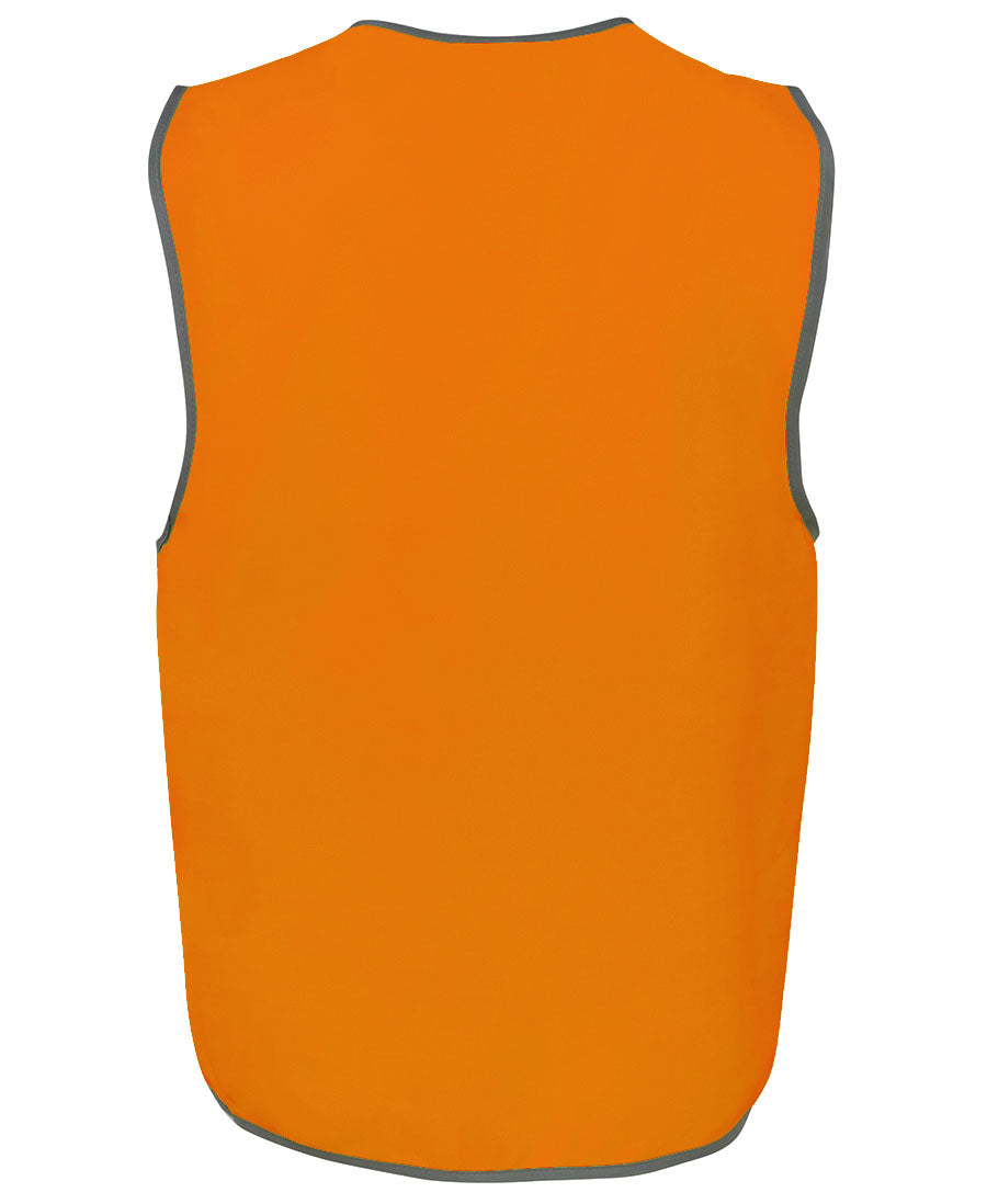 JB's Hi Vis Safety Vest - Orange - Back