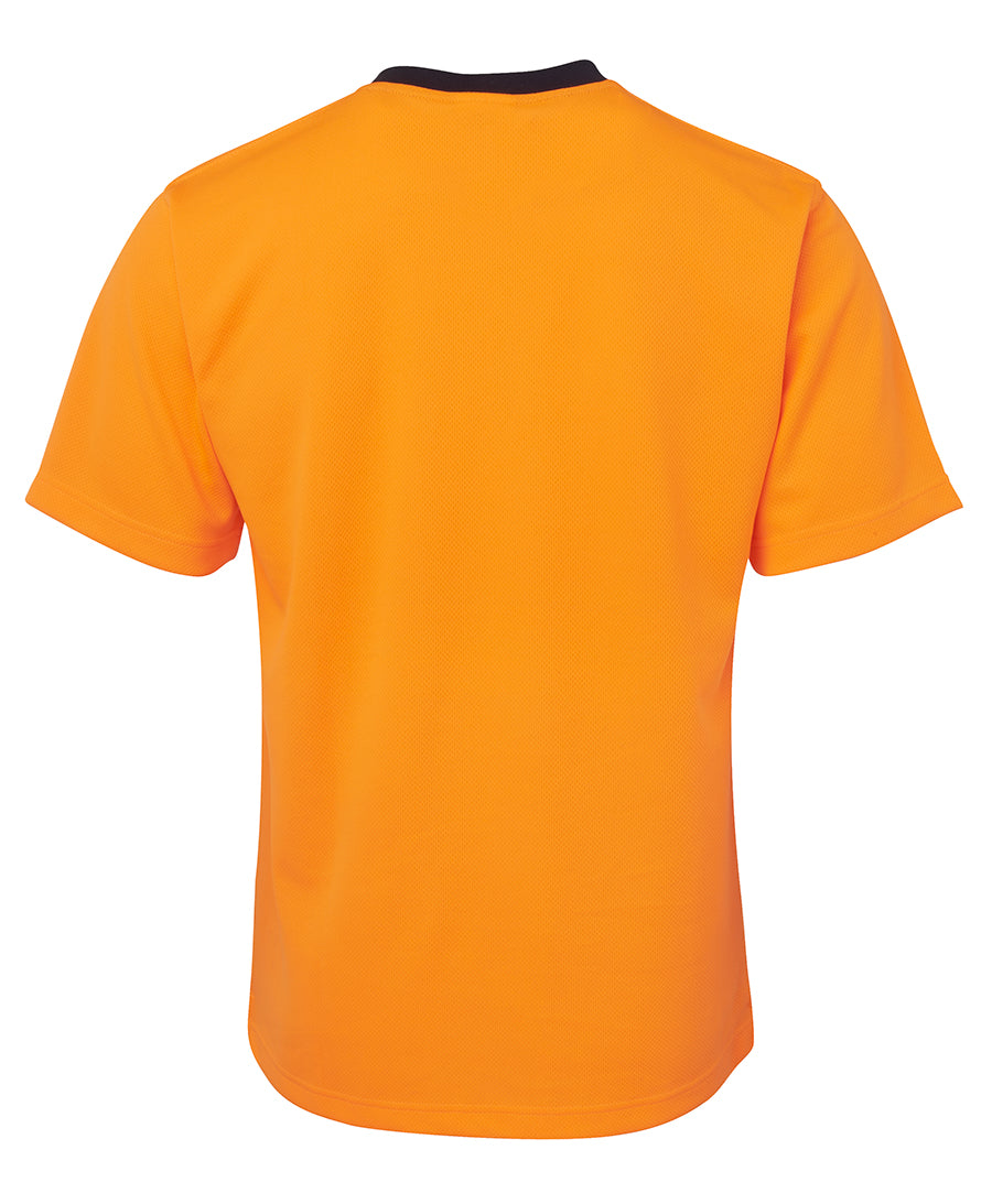 JB's Hi Vis Trad T-Shirt - Orange/Navy - Back