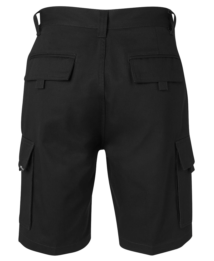 JB's Mercerised Work Cargo Short - Black - Back